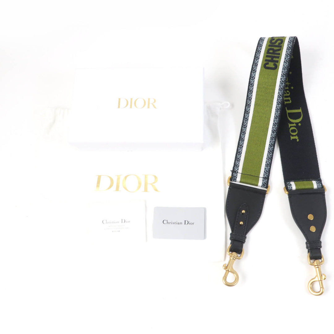 Great Christian Dior Shoulder strap With logo multicolor canvas Women