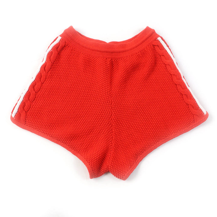 Pristine GUCCI×adidas Shorts Orange linen Women M 693835