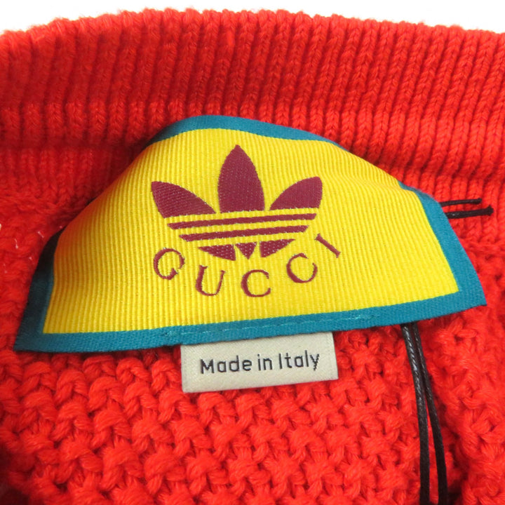 Pristine GUCCI×adidas Shorts Orange linen Women M 693835