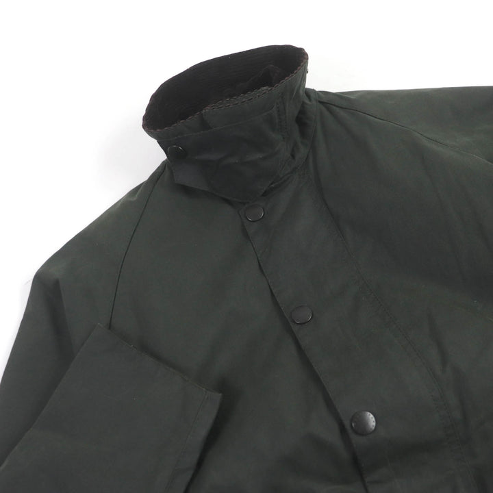 Great Barbour Coverall BEAUFORT oiled jacket green cotton mens 36 2002414 MWX0017SG19
