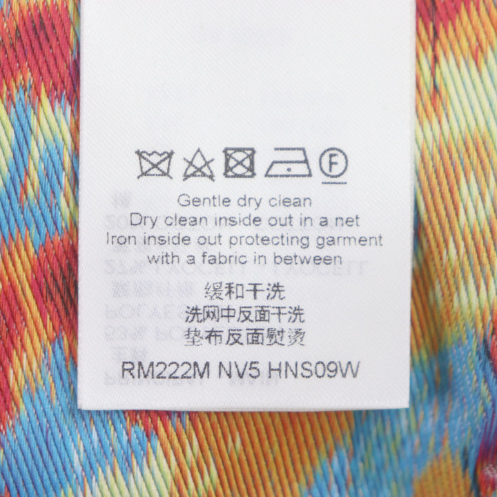 Pristine LOUIS VUITTON Long sleeve shirt LV Graffiti polyester mens S HNS09W