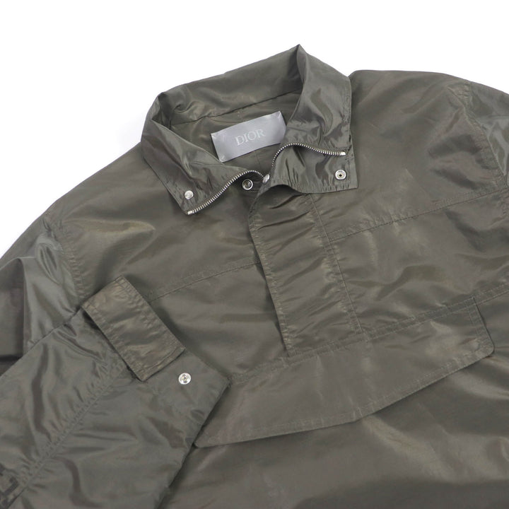 Excellent DIOR Jacket Oblique Anorak Jacket Nylon Blouson khaki Nylon mens 44 193C402A5149