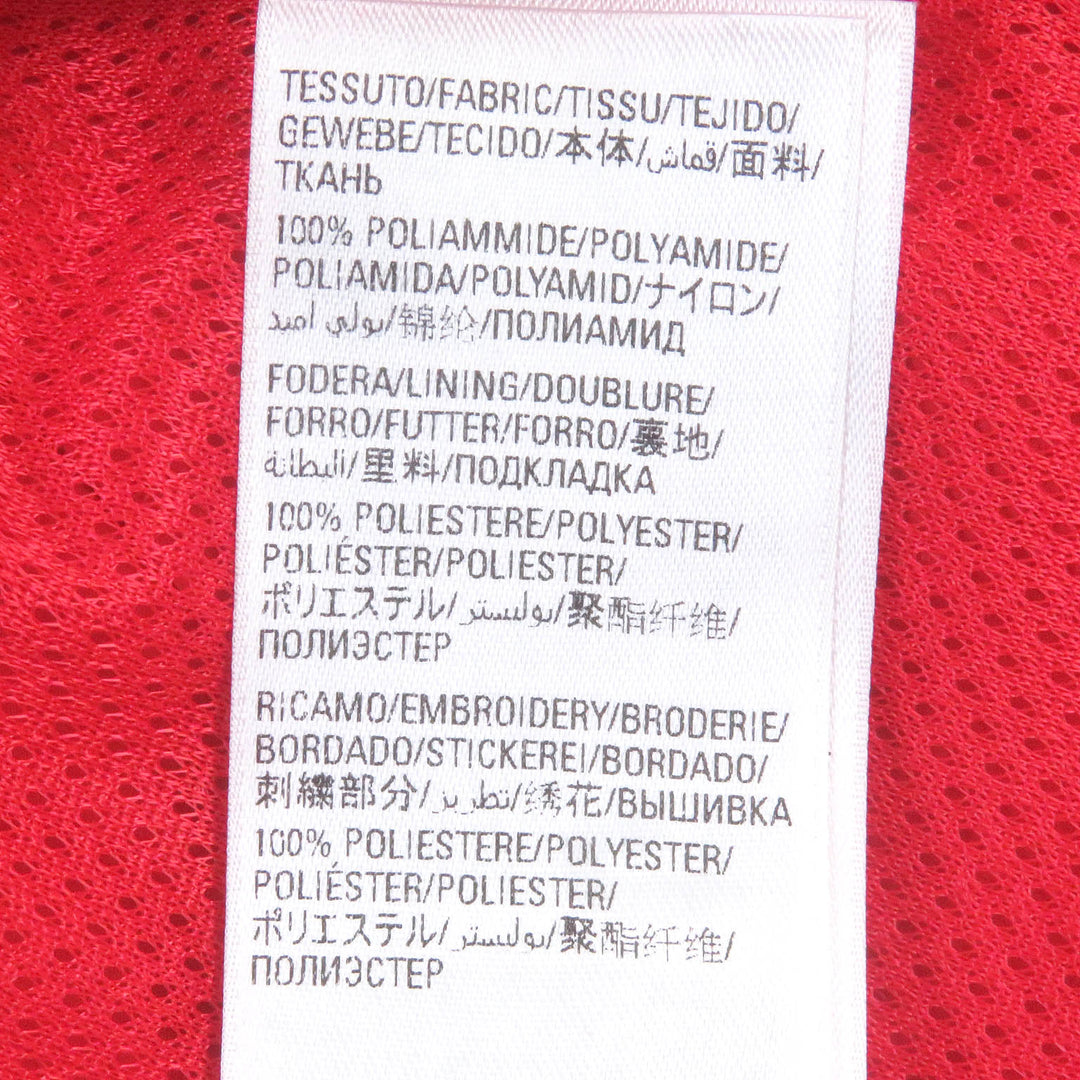 Excellent BALENCIAGA×adidas Jacket TRACKSUIT 3-Stripes Trefoil Red Nylon mens L 712280
