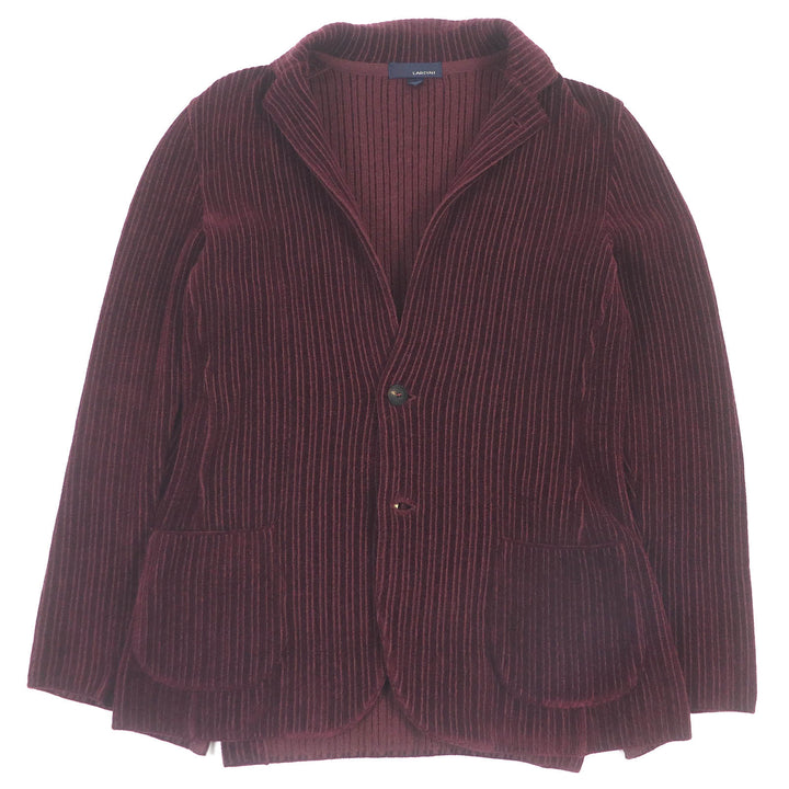 Excellent LARDINI tailored jacket Corduroy single unconstructed jacket mens S