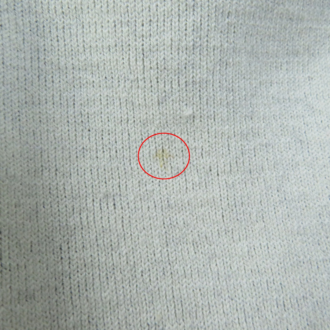 Great CHANEL skirt With airplane charm Dark Navy White cotton Women 40 08C P32497