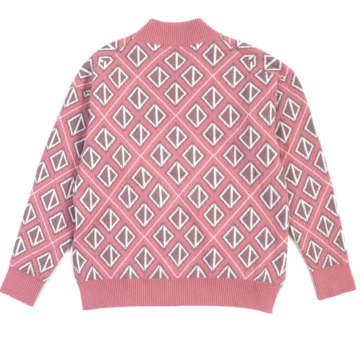 Excellent DIOR×Travis Scott knit Cactus jack CD Diamond Pilling Processing L