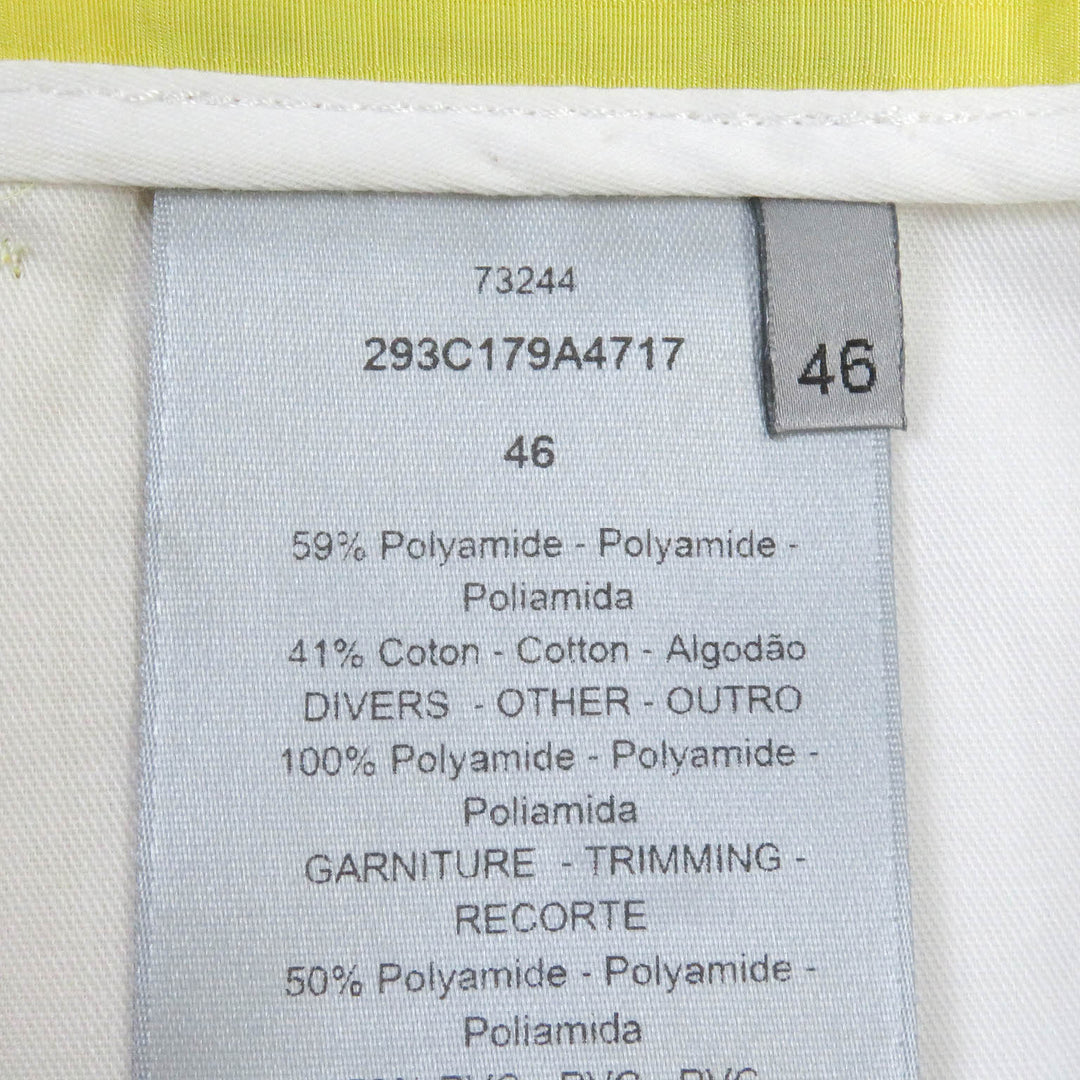 Excellent DIOR Shorts buckled bermuda shorts yellow Nylon mens 46 293C179A4717