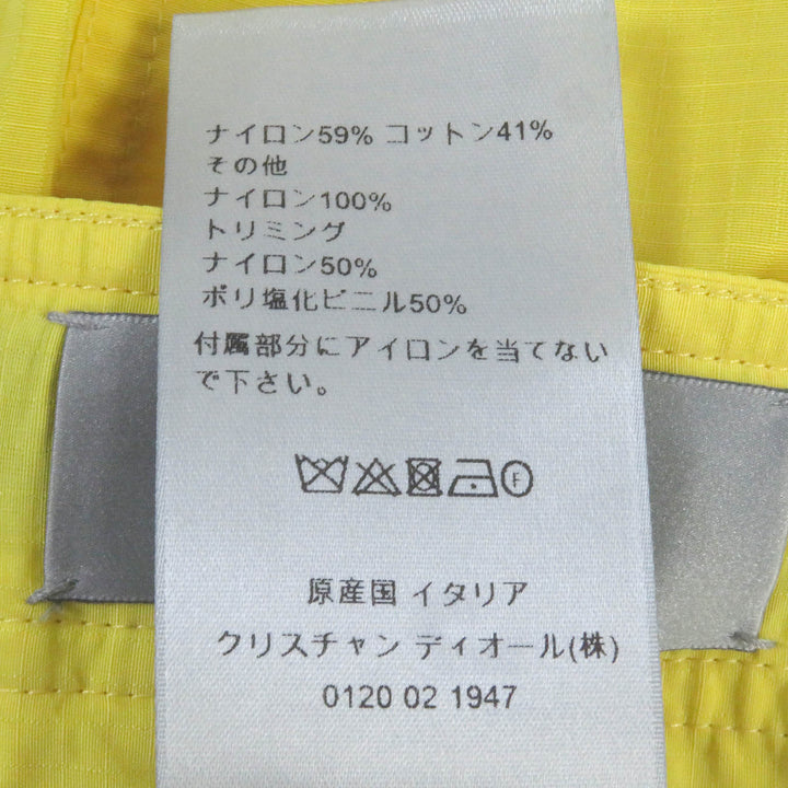Excellent DIOR Shorts buckled bermuda shorts yellow Nylon mens 46 293C179A4717