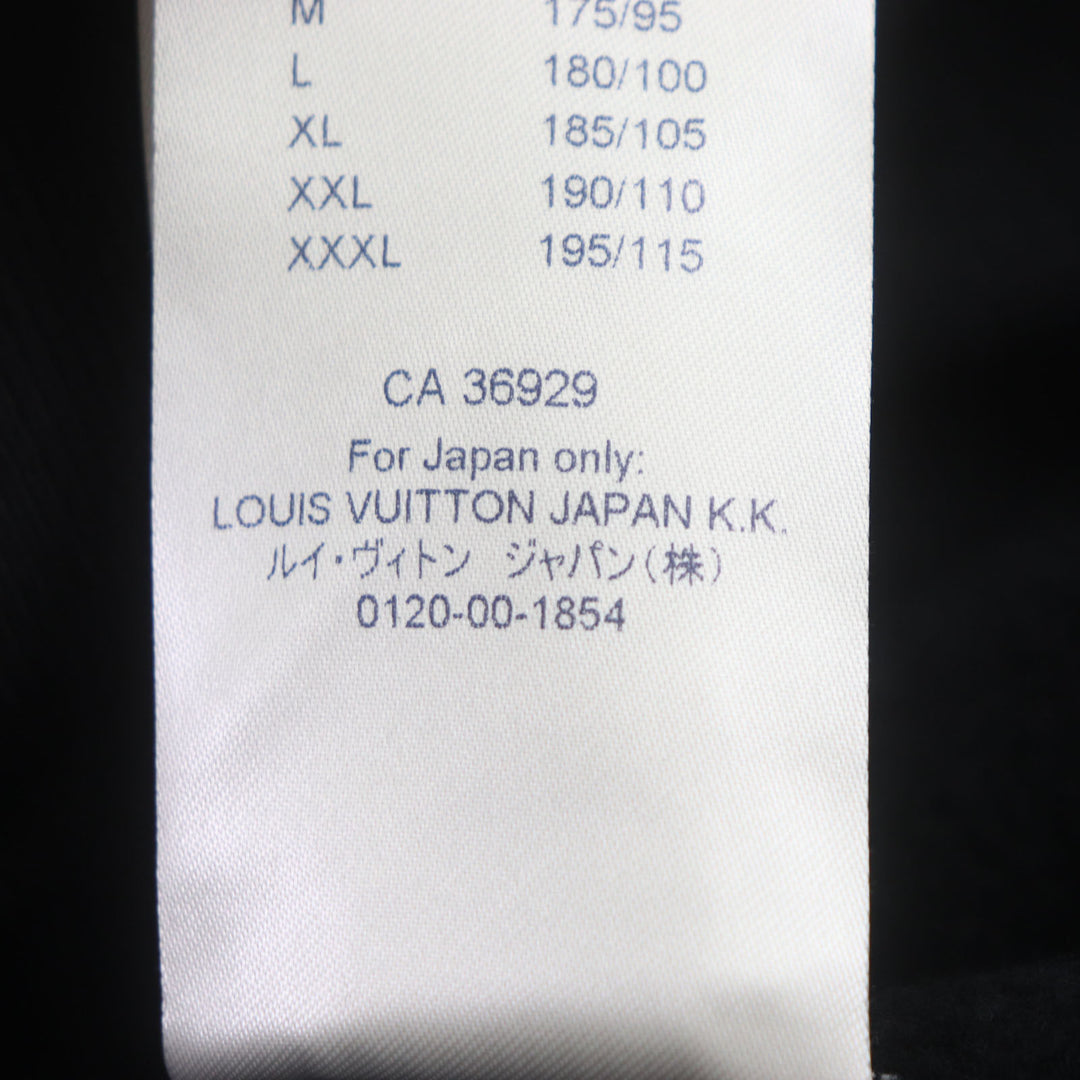 Great LOUIS VUITTON Parker Staples Edition Inside Out With Logo Pullover mens M