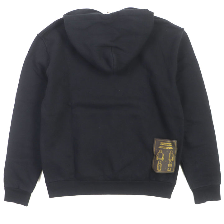 Great LOUIS VUITTON Parker Staples Edition Inside Out With Logo Pullover mens M