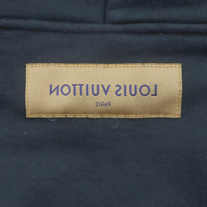 Great LOUIS VUITTON Parker Staples Edition Inside Out With Logo Pullover mens M