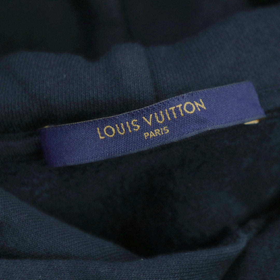Great LOUIS VUITTON Parker Staples Edition Inside Out With Logo Pullover mens M
