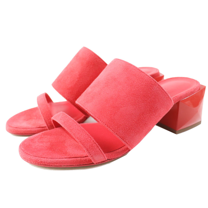 Excellent HERMES Sandals Cornelia Medorheal Suede leather Women 35.5 211060Z