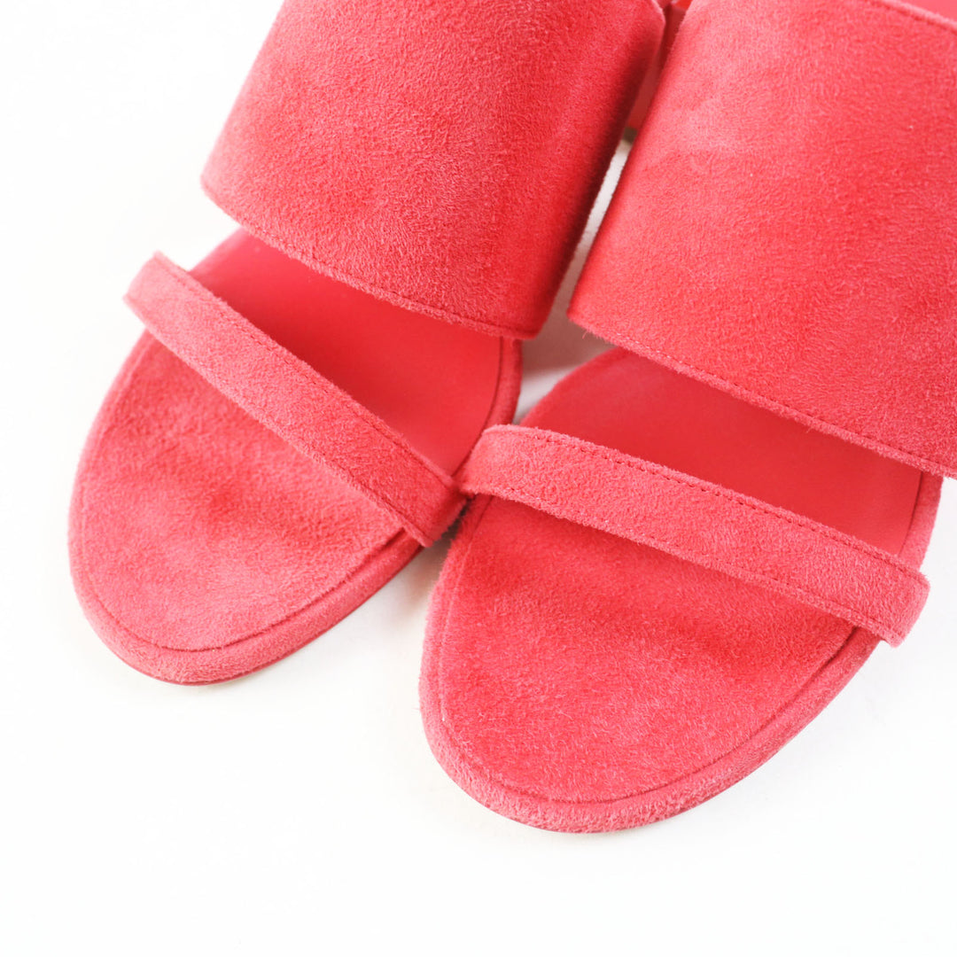 Excellent HERMES Sandals Cornelia Medorheal Suede leather Women 35.5 211060Z