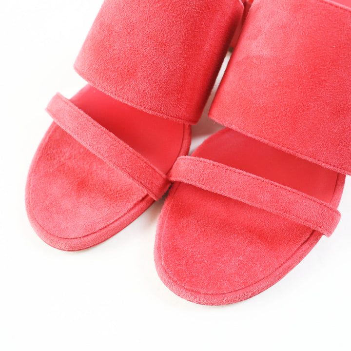 Excellent HERMES Sandals Cornelia Medorheal Suede leather Women 35.5 211060Z