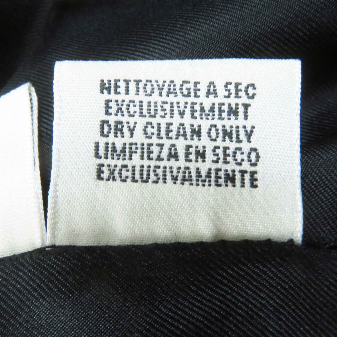 Excellent HERMES Pants Rare H Pattern Archive Black Grey wool Women 34