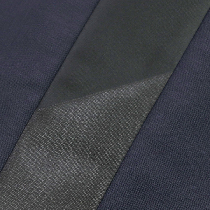 Pristine BURBERRY slacks Lined pleated pants Navy mohair mens 38 8040278