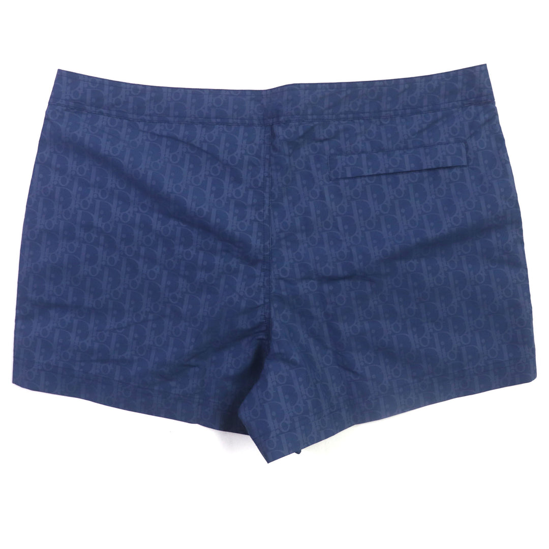 Pristine DIOR Shorts Oblique Short swim shorts Navy mens XL 293B102AB041