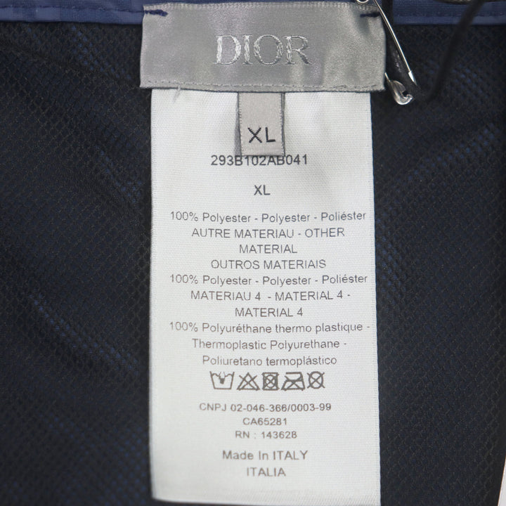Pristine DIOR Shorts Oblique Short swim shorts Navy mens XL 293B102AB041