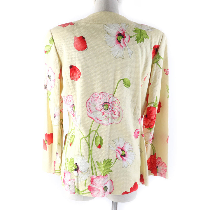 Excellent LEONARD FASHION collarless jacket cotton Multi cotton Women 11