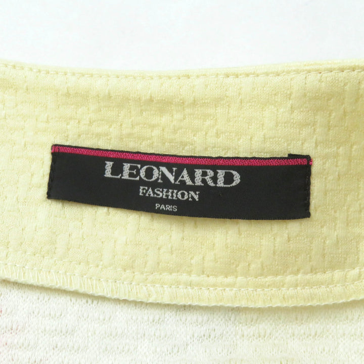 Excellent LEONARD FASHION collarless jacket cotton Multi cotton Women 11