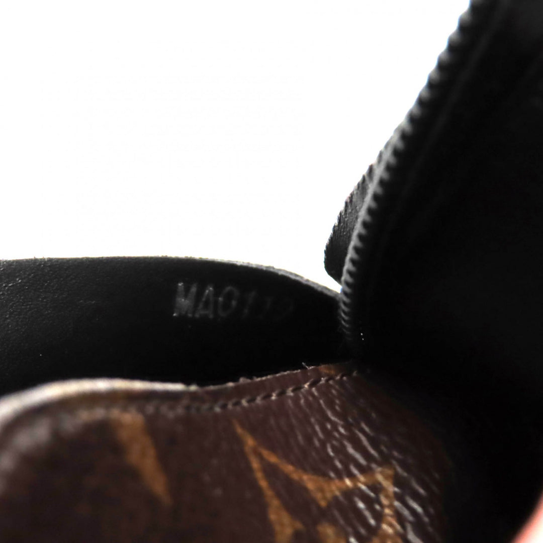 Excellent LOUIS VUITTON Ankle boots Lace Up Brown black Monogram canvas Women 35