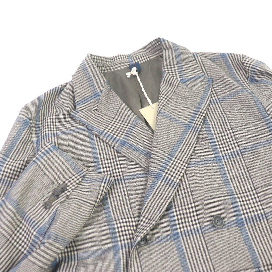 Pristine ts(s) two-piece set Check Pattern Brown Rayon mens 2 KT45FJ02/KT45FP0S
