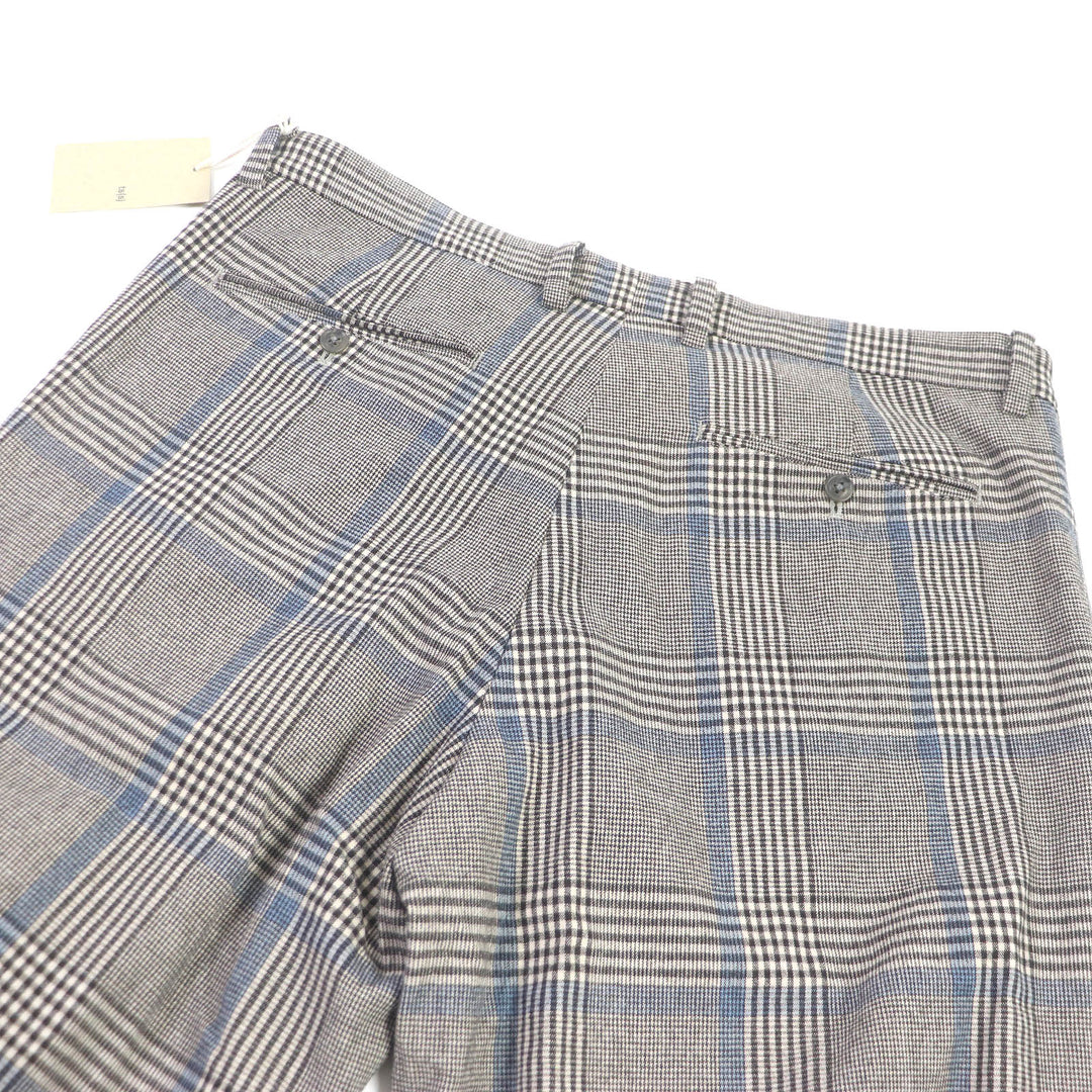 Pristine ts(s) two-piece set Check Pattern Brown Rayon mens 2 KT45FJ02/KT45FP0S
