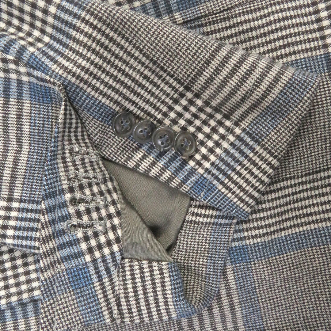 Pristine ts(s) two-piece set Check Pattern Brown Rayon mens 2 KT45FJ02/KT45FP0S