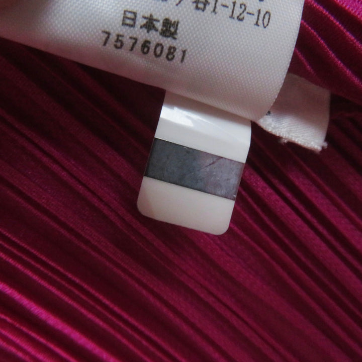 Excellent PLEATS PLEASE cardigan China Button Pleated Cardigan La Lamb pink 3 PP13-JC142