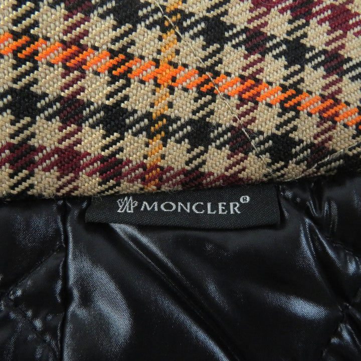 Pristine MONCLER skirt GONNA Trapezoid Quilted Down black Nylon Women 38