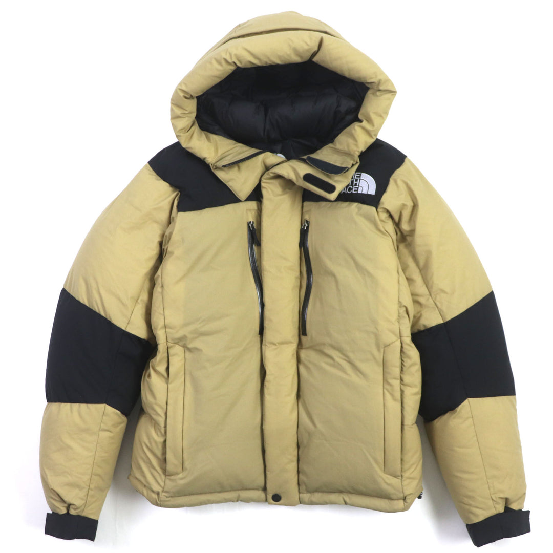 Great THE NORTH FACE Down jacket Baltro Light Jacket Beige black Nylon mens M ND91840
