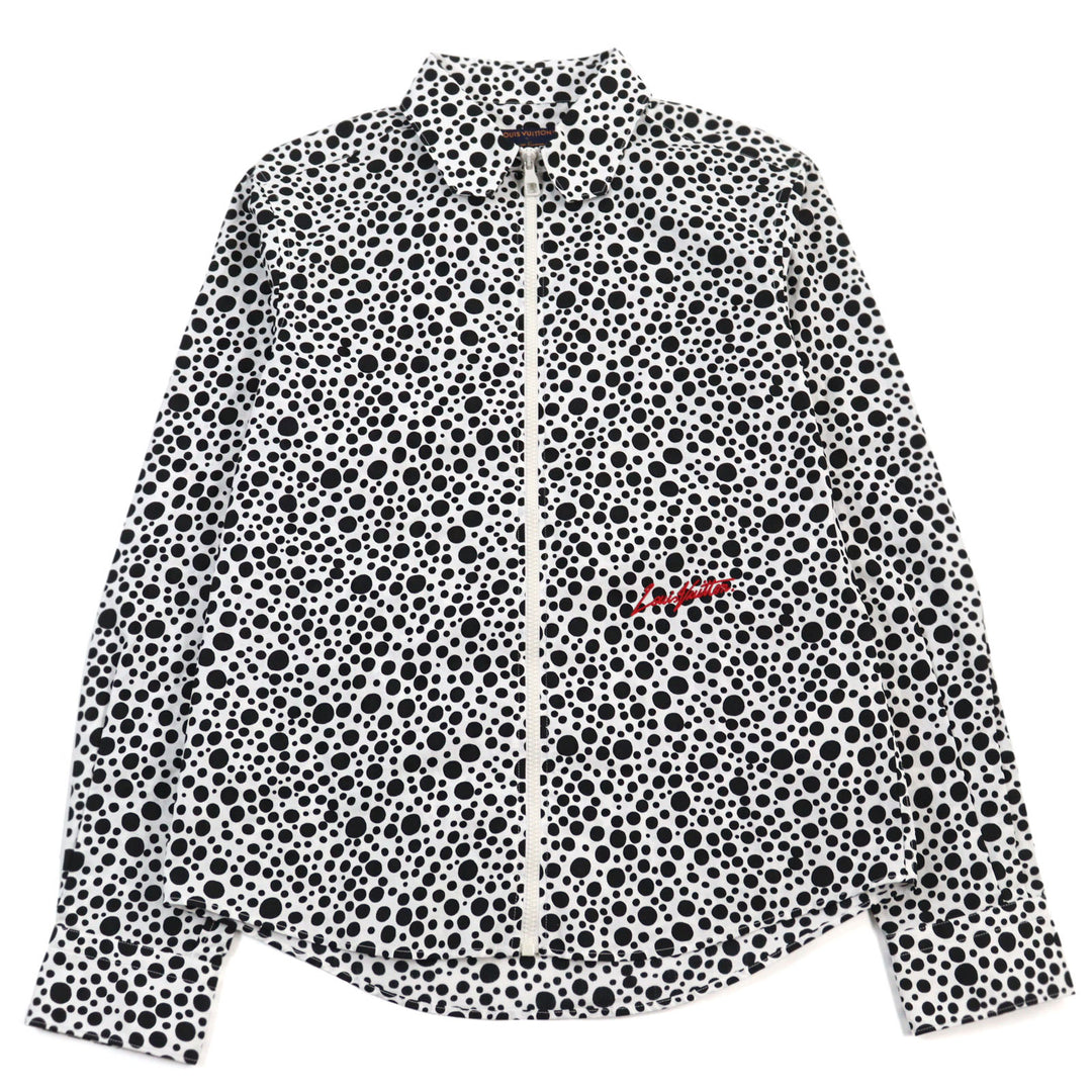 Excellent LOUIS VUITTON×Yayoi Kusama Jacket Infinity Dots Printed Zipped mens S 1AB6I0