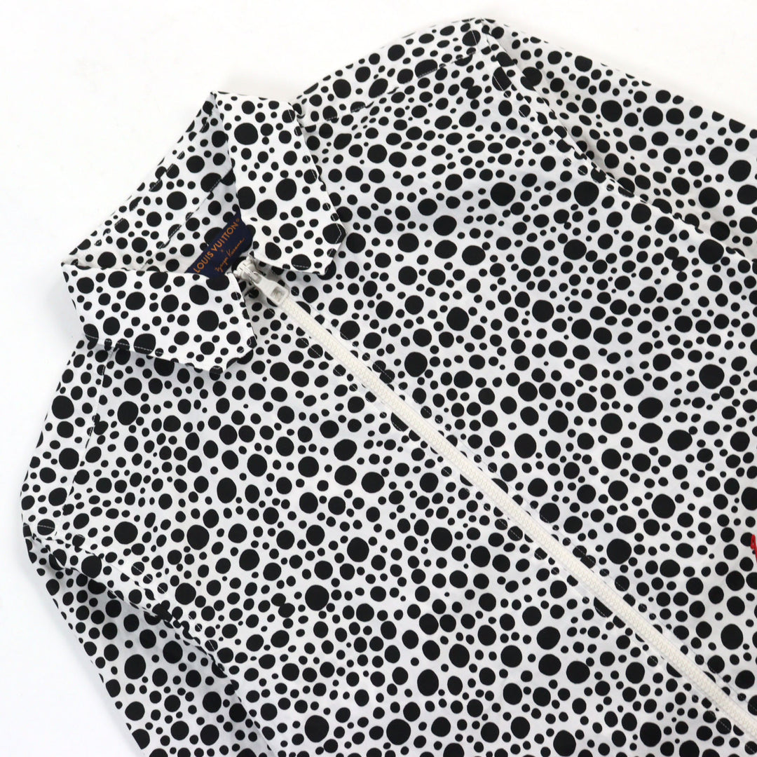 Excellent LOUIS VUITTON×Yayoi Kusama Jacket Infinity Dots Printed Zipped mens S 1AB6I0