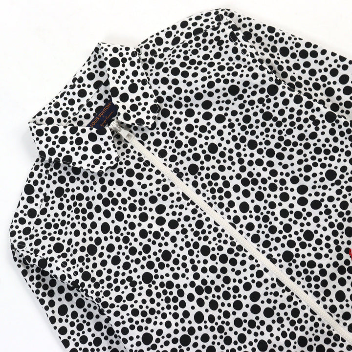Excellent LOUIS VUITTON×Yayoi Kusama Jacket Infinity Dots Printed Zipped mens S 1AB6I0