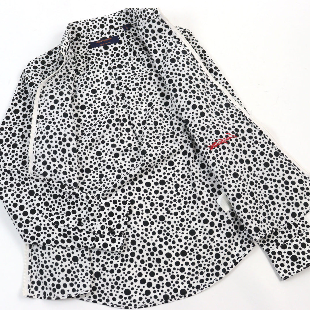 Excellent LOUIS VUITTON×Yayoi Kusama Jacket Infinity Dots Printed Zipped mens S 1AB6I0
