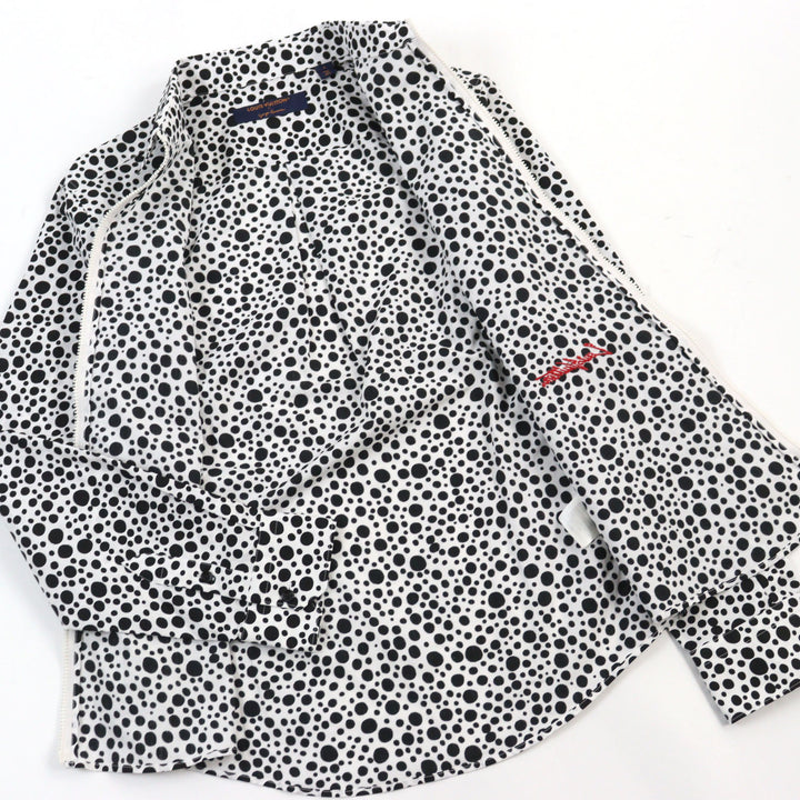 Excellent LOUIS VUITTON×Yayoi Kusama Jacket Infinity Dots Printed Zipped mens S 1AB6I0