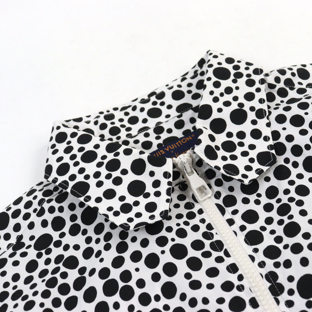 Excellent LOUIS VUITTON×Yayoi Kusama Jacket Infinity Dots Printed Zipped mens S 1AB6I0