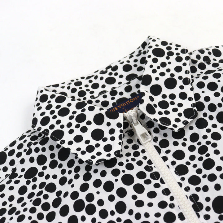 Excellent LOUIS VUITTON×Yayoi Kusama Jacket Infinity Dots Printed Zipped mens S 1AB6I0
