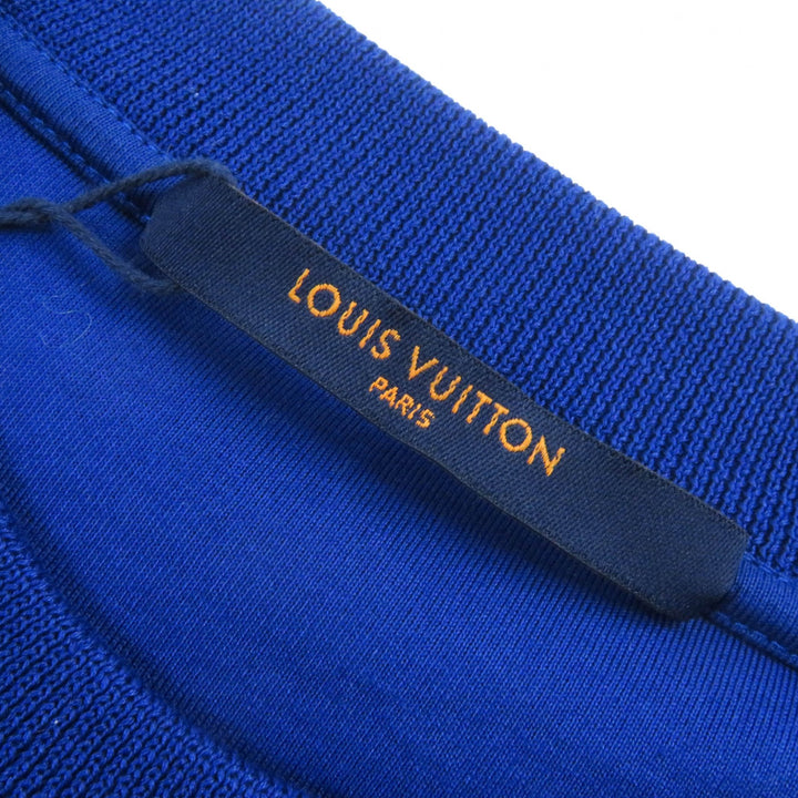 Pristine LOUIS VUITTON sweat Diamond Damier all-over print long sleeve knit