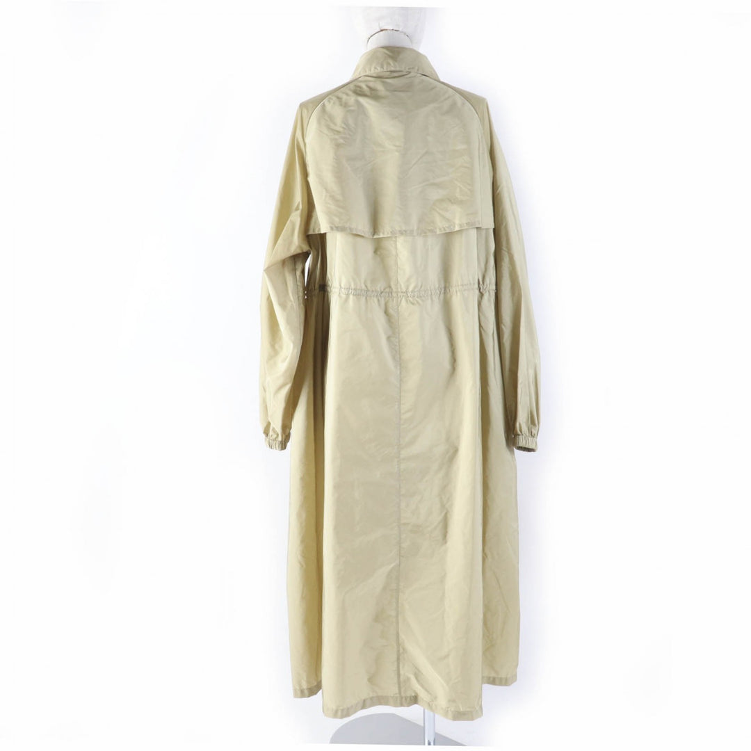 Excellent PRADA coat Re-Nylon Nylon Long Length beige recycled polyamide Women 38 292024