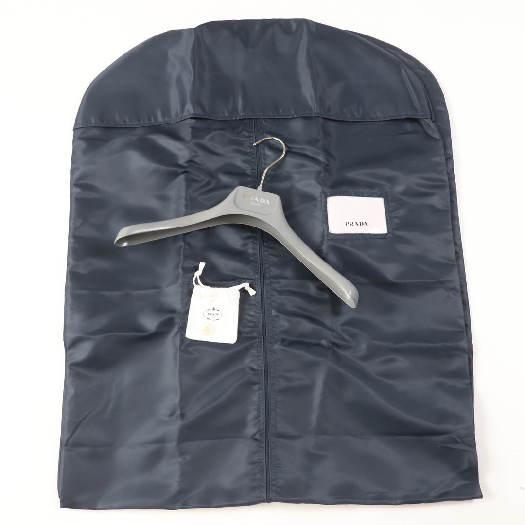 Excellent PRADA coat Re-Nylon Nylon Long Length beige recycled polyamide Women 38 292024
