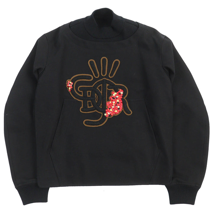 Pristine DIOR×Cactus Jack sweat Mock neck anorak sweatshirt 46 283C683A3225