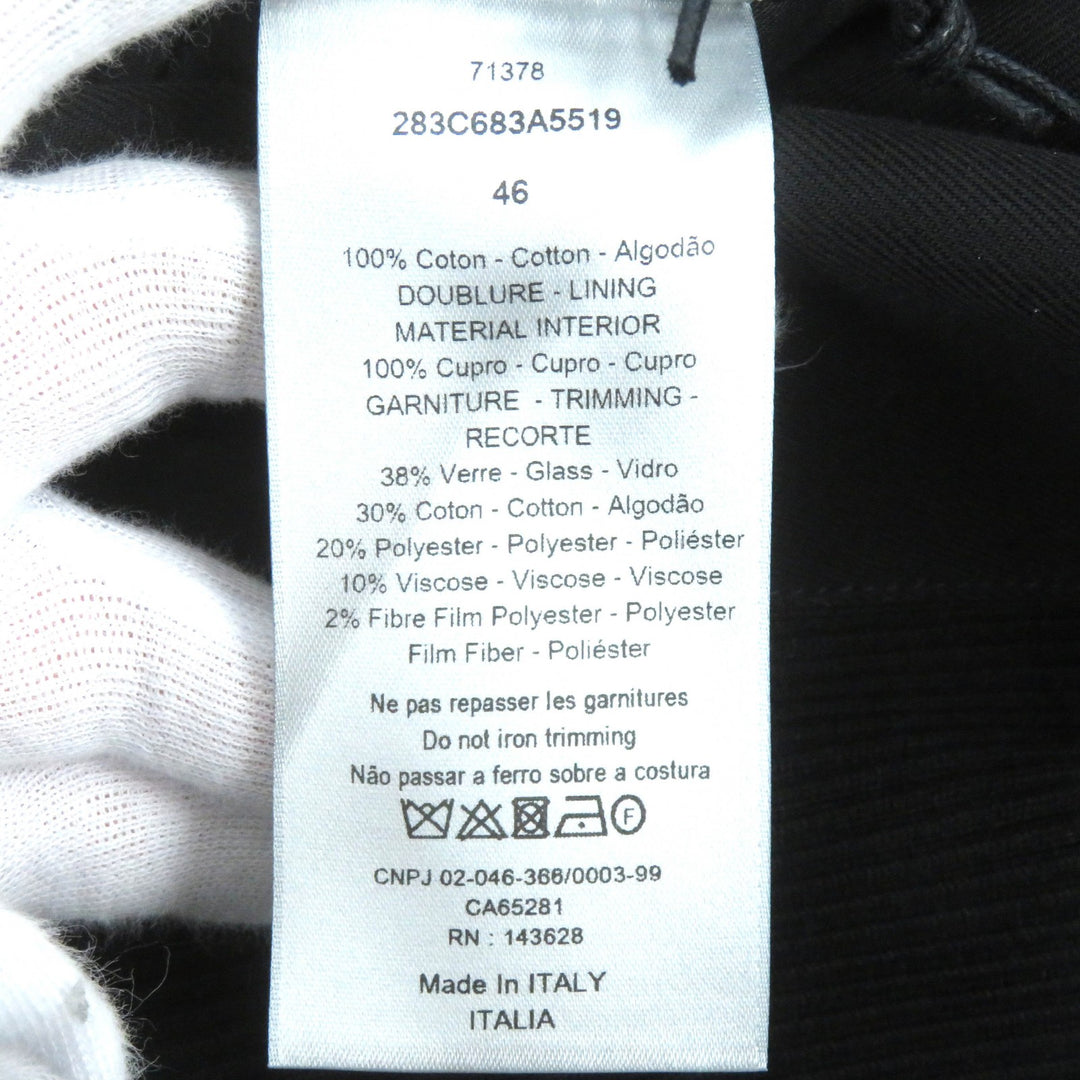 Pristine DIOR×Cactus Jack sweat Mock neck anorak sweatshirt 46 283C683A3225