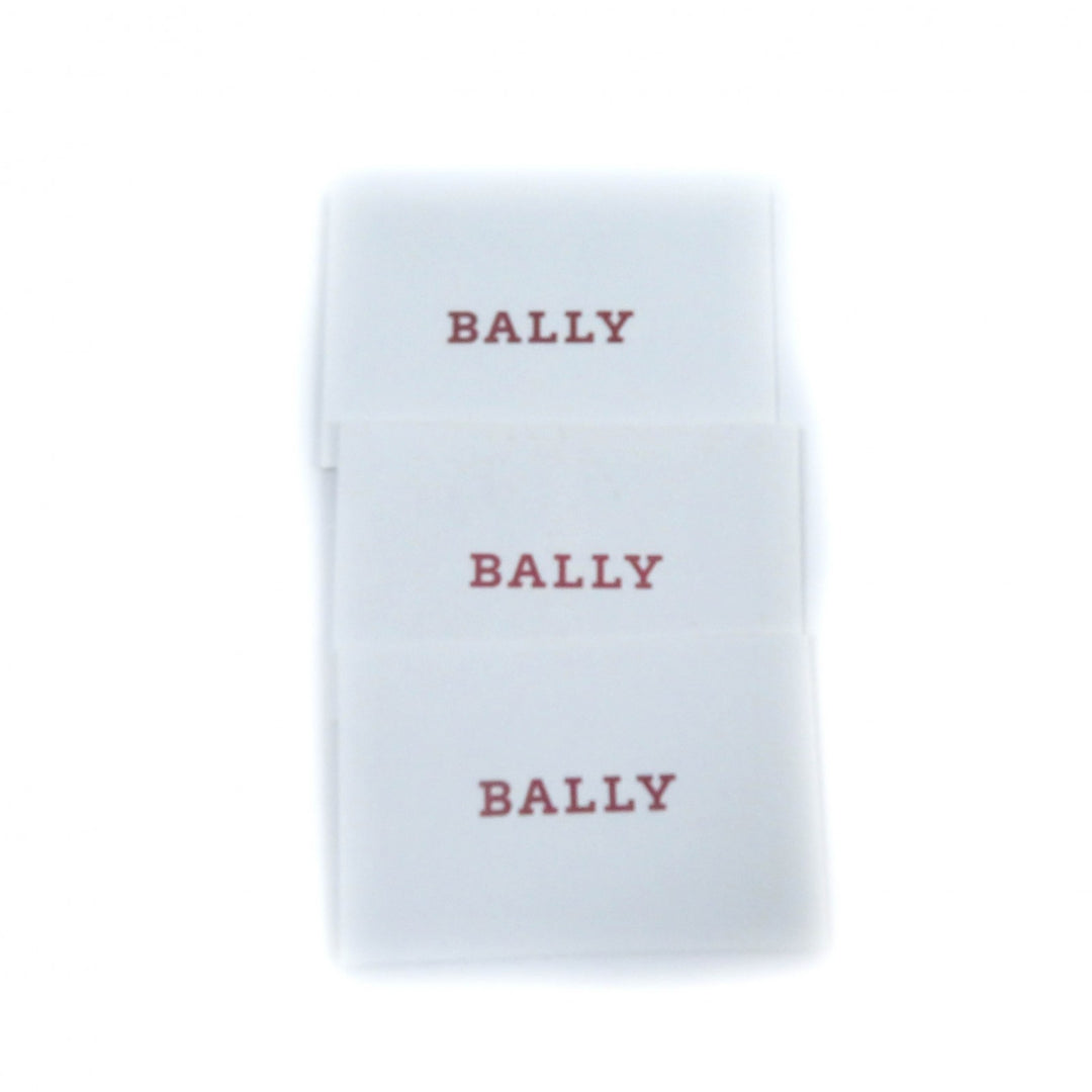 Excellent BALLY Tote Bag WOLFSON TOTE Logo Metal, all-over pattern, leather