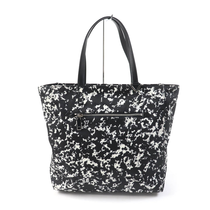 Excellent BALLY Tote Bag WOLFSON TOTE Logo Metal, all-over pattern, leather
