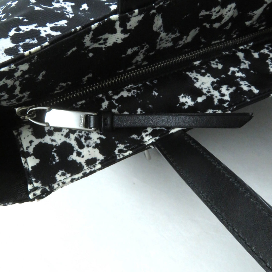 Excellent BALLY Tote Bag WOLFSON TOTE Logo Metal, all-over pattern, leather