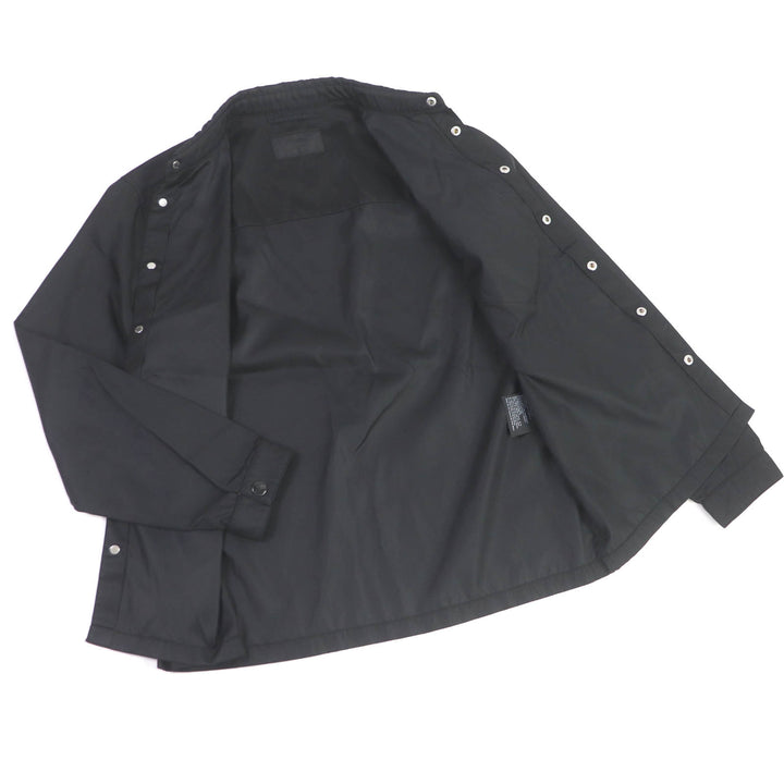 Great PRADA Blouson Re-Nylon Shirt Triangle logo coach jacket mens S SC520