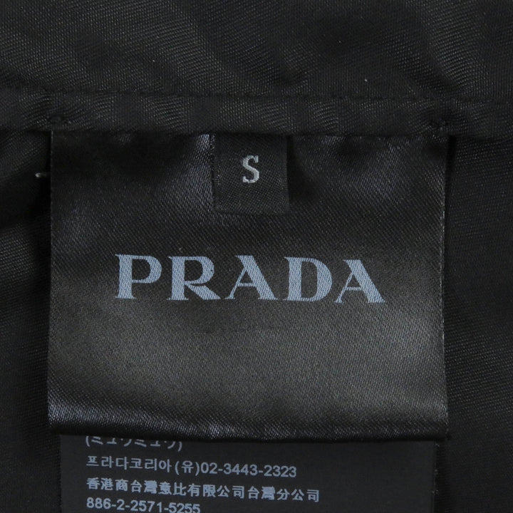 Great PRADA Blouson Re-Nylon Shirt Triangle logo coach jacket mens S SC520