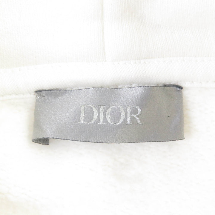 Excellent DIOR Parker Cactus Jack Travis Scott white cotton mens M 283J678C0531